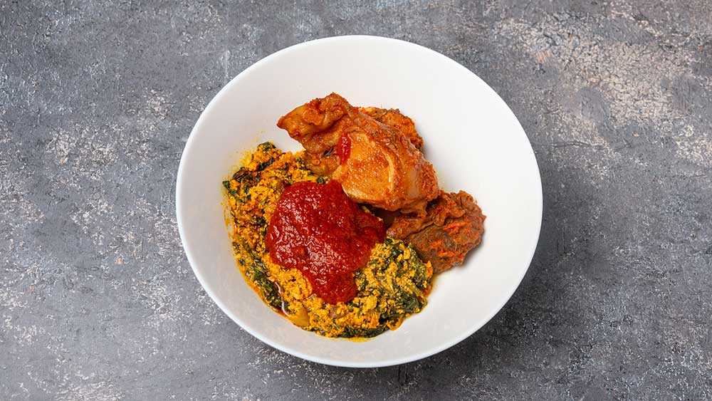 Egusi Soup with Swallow