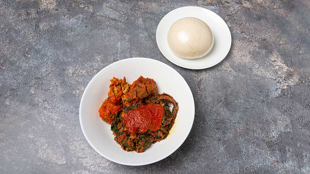 Pounded Yam with Assorted